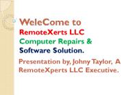 RemoteXerts LLC Computer Repairs & Software Solution