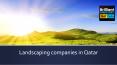 Landscaping companies in Qatar PowerPoint PPT Presentation
