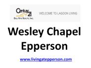 Wesley Chapel Epperson