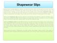 Best Shapewear Slips PowerPoint PPT Presentation
