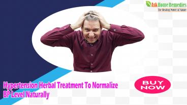 Hypertension Herbal Treatment To Normalize BP Level Naturally