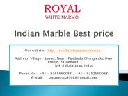Indian Marble Best price