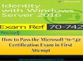 Pass your Microsoft 70-742 certification exam with Latest 70-742 dumps PowerPoint PPT Presentation