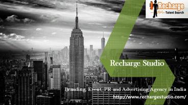 Branding, Event and Advertising Agency in  India