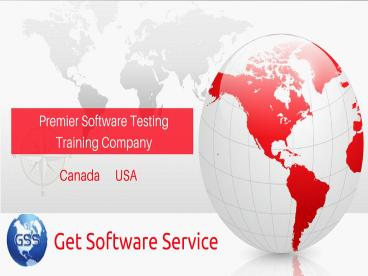 Get Software Service-QA Training in Toronto