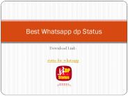 Famous Whatsapp Status