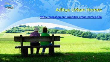 Aditya Urban Homes