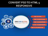 PSD TO HTML5 conversation services.