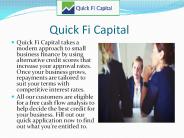 Small Business loans – Quick Fi Capital