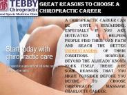 Great Reasons to Choose a Chiropractic Career