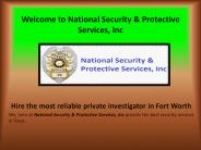 Professional Security Services - Nationalsecurityus.org