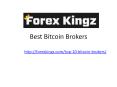 Best Bitcoin Brokers PowerPoint PPT Presentation