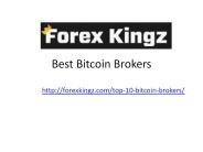 Best Bitcoin Brokers
