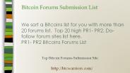 Bitcoin Mining Forum