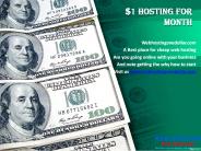 $1 web hosting- a month web hosting godaddy