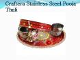 Craftera Stainless Steel Pooja Thali