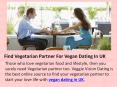 Find Vegetarian Partner For Vegan Dating In UK PowerPoint PPT Presentation