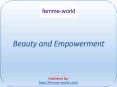 Beauty and Empowerment PowerPoint PPT Presentation