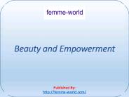 Beauty and Empowerment