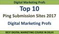 Top 10 Ping Submission Sites 2017 | Digital Marketing Profs PowerPoint PPT Presentation