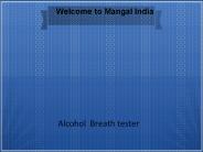 Alcohol  Breath tester (2)