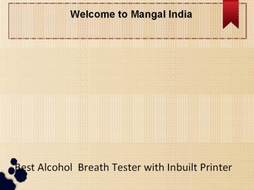 Alcohol  Breath Tester with Inbuilt Printer (2)
