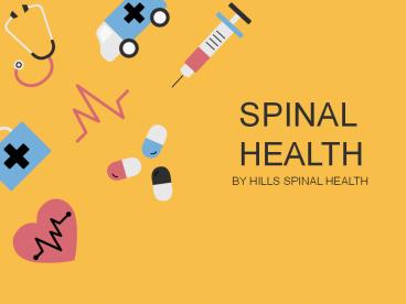 spinal health