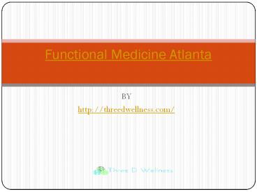 Functional Medicine Atlanta