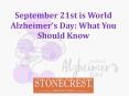 September 21st is World Alzheimer’s Day: What You Should Know PowerPoint PPT Presentation