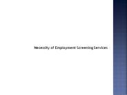 Employment Personality Test