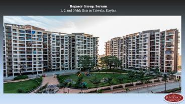 1, 2  and 3 bhk flats in Titwala, Kalyan