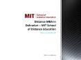 Distance Management Courses | Correspondence MBA | Distance MBA in Dehradun – MITSDE PowerPoint PPT Presentation