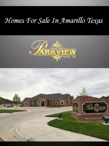 Homes For Sale In Amarillo Texas