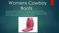 Corral turquoise boots PowerPoint PPT Presentation