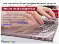 McAfee live chat support USA PowerPoint PPT Presentation