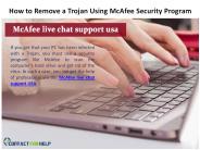 McAfee live chat support USA