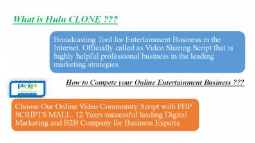 presentation player overlay