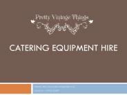 Catering Equipment Hire
