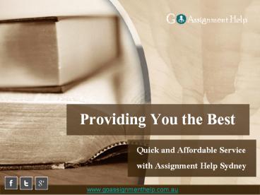 Quick and Affordable Service with Assignment Help Sydney (1)