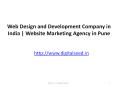 Web Design and Development Company in India | Website Marketing Agency in Pune PowerPoint PPT Presentation