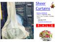 Festival Window Sheer Curtain PowerPoint PPT Presentation