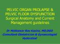 Management Principles of Pelvic Organ Prolapse and Stress Urinary Incontinenc PowerPoint PPT Presentation