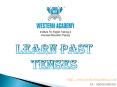 Learn Past Tense PowerPoint PPT Presentation
