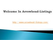 Arrowhead Houses