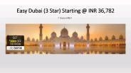 Book Easy Dubai 3 Star with SOTC Holidays