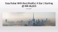 Book Easy Dubai with Burj Khalifa 4 Star with SOTC Holidays PowerPoint PPT Presentation
