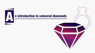 An introduction to coloured diamonds