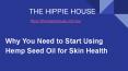 Buy A Hemp Skin Care Products At The Hippe House Store