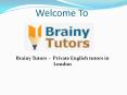 Private English Tutor in London PowerPoint PPT Presentation