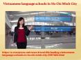 Vietnamese language schools in ho chi minh city PowerPoint PPT Presentation